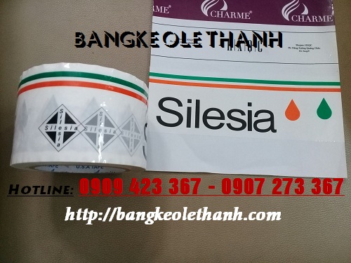 Nhan in logo in chu len bang keo - cong ty Le Thanh