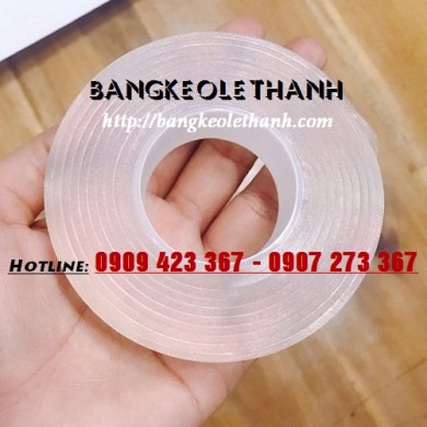 BĂNG KEO HAI MẶT TRONG SUỐT - Bangkeolethanh.com