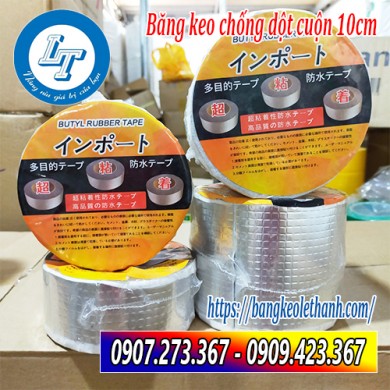 Kho sỉ băng keo chống dột cuộn 10cm chất lượng, giá rẻ TPHCM